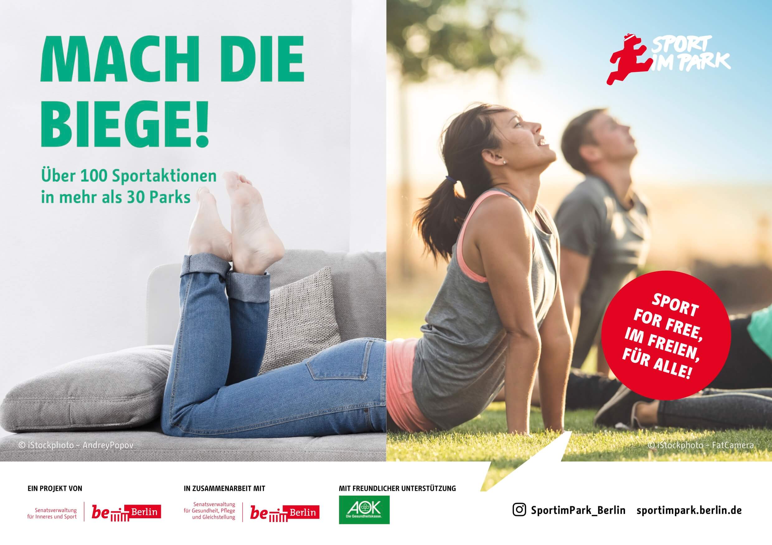 Berliner Senat - Sport im Park