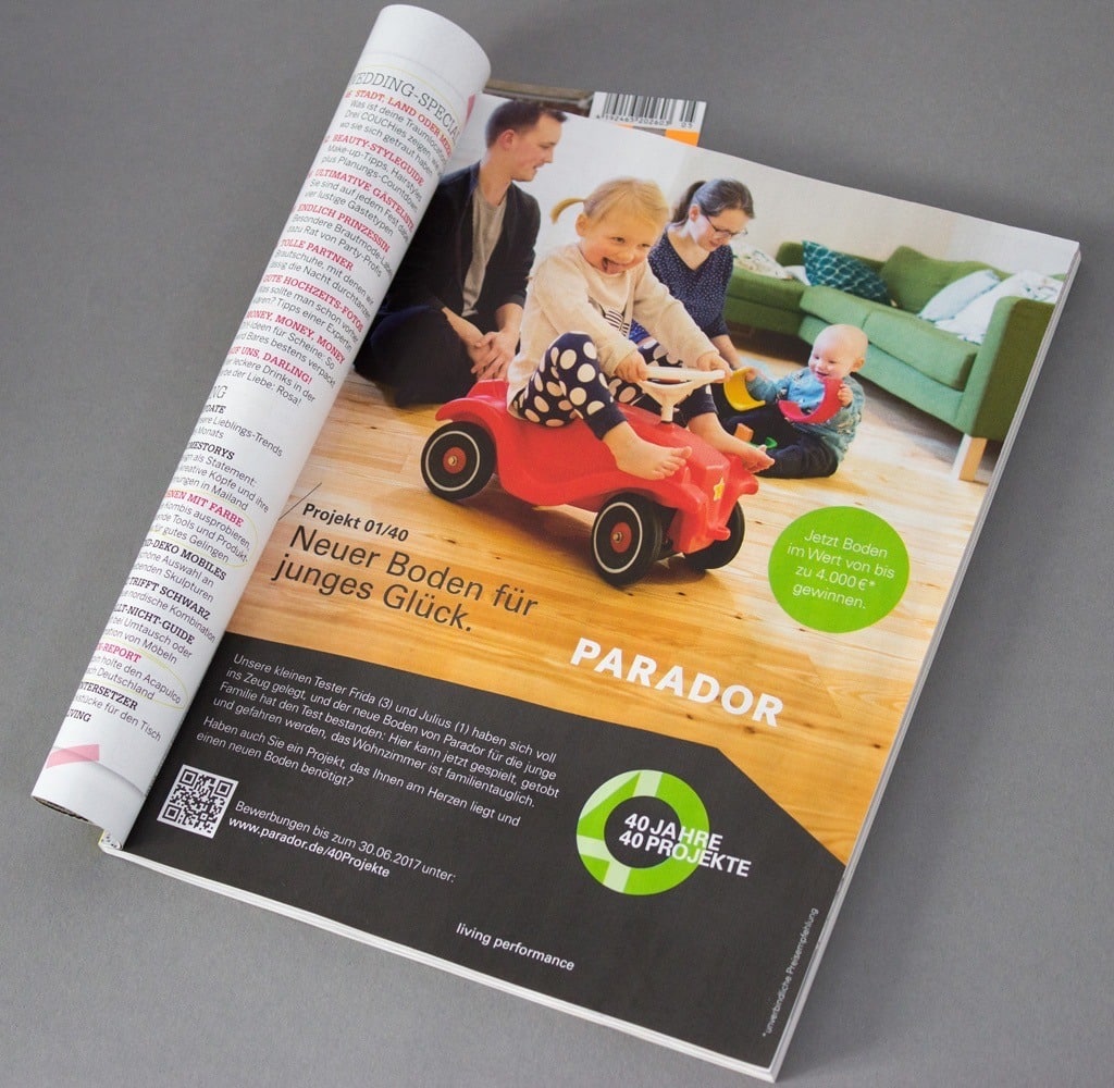 Parador - Jubiläums&shy;kampagne