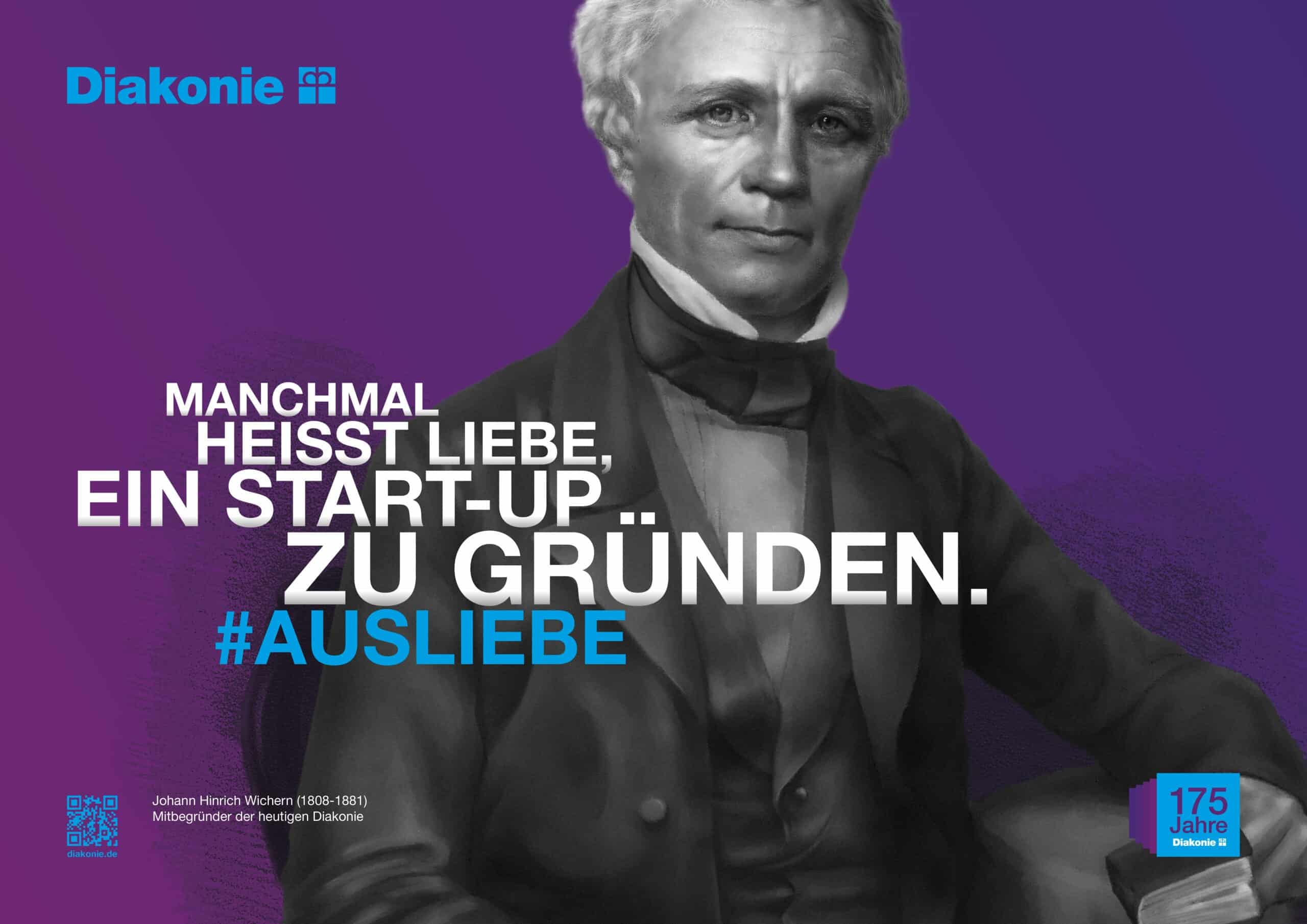 Plakatkampagne 175 Jahre Diakonie