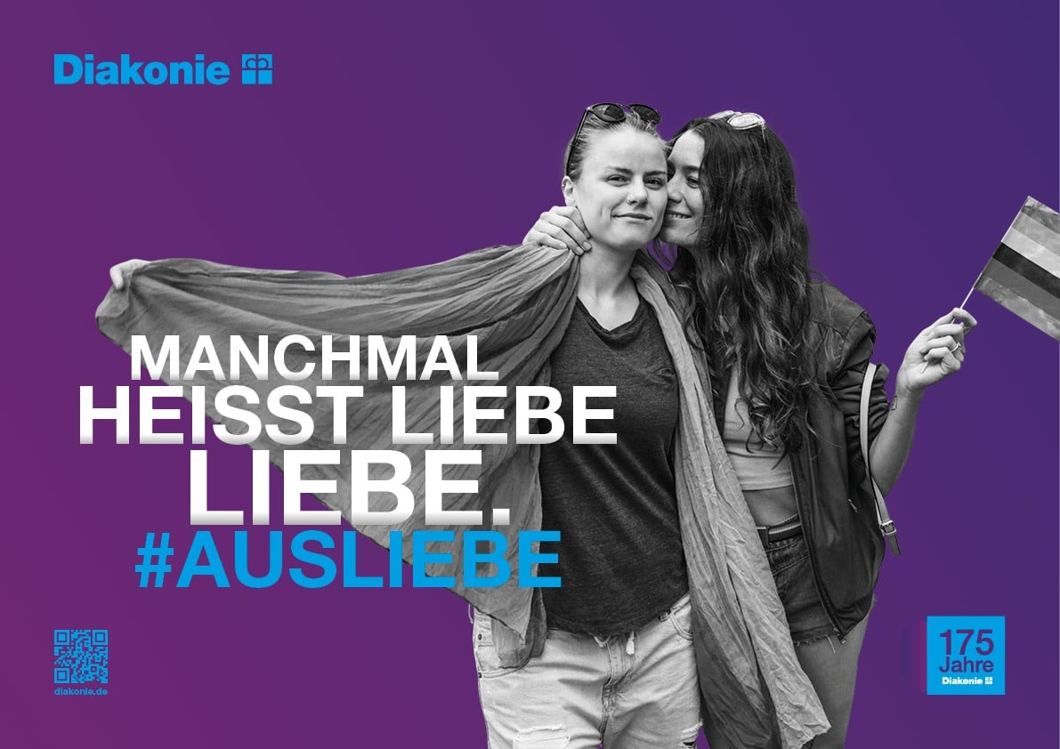 Diakonie Jubiläumskampagne 175 Jahre Recruiting Kampagne Imagekampagne