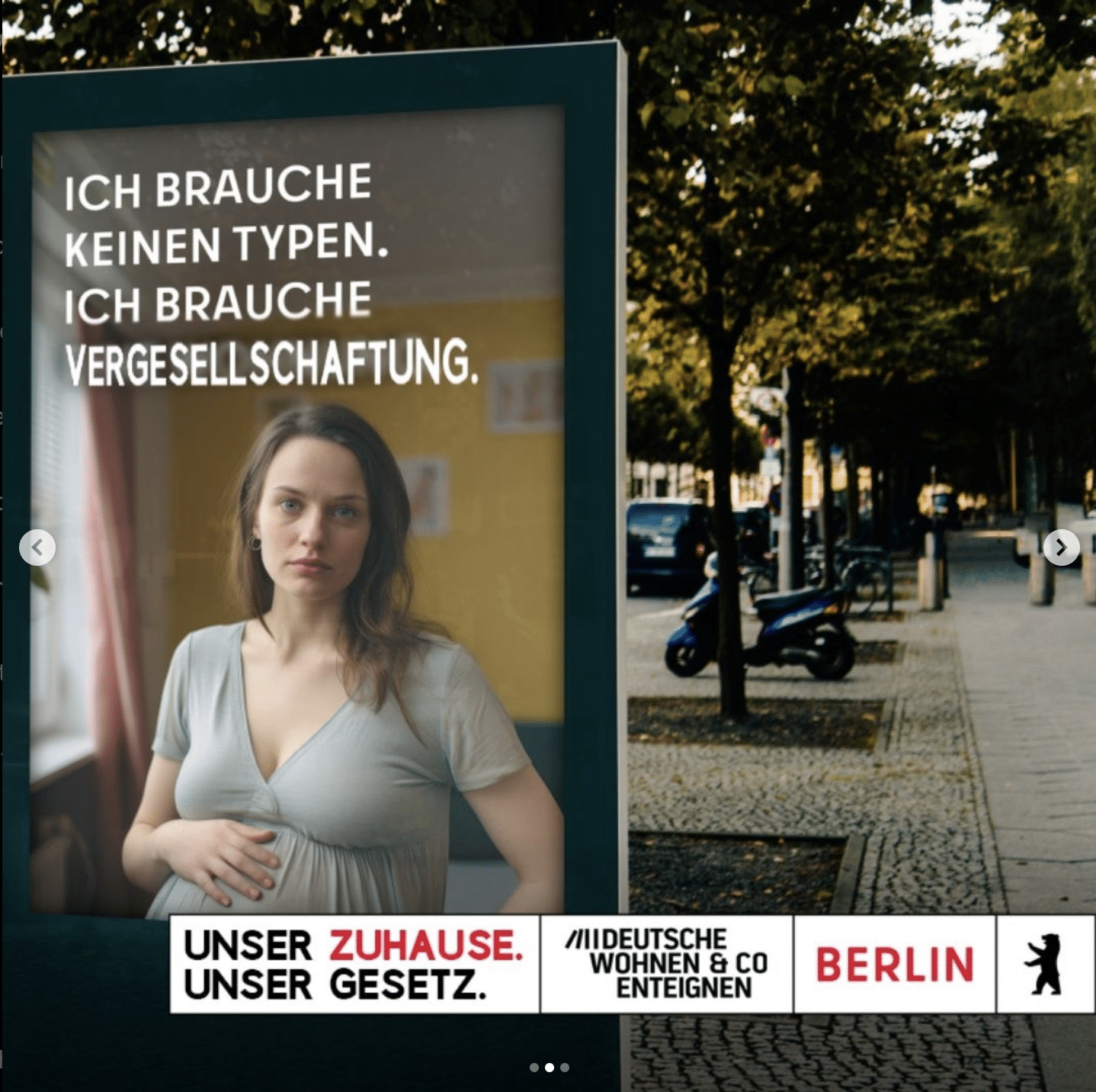 Die Initiative "Deutsche Wohnen und Co. enteignen" hat die Kampagne umgetextet.