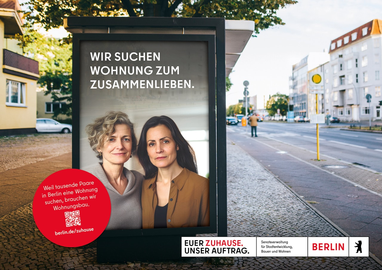 Ki generiertes Paar auf Wohnungssuche