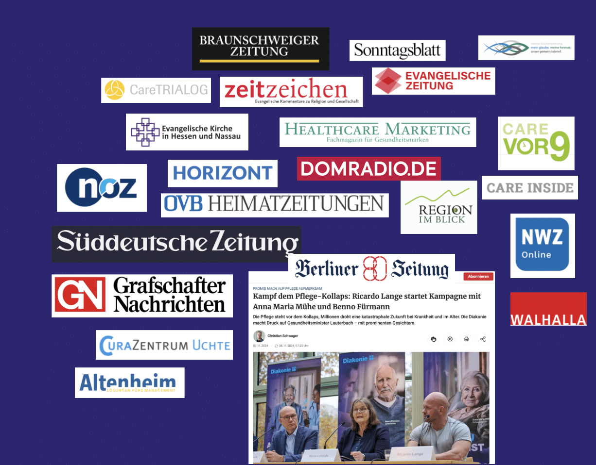 Pflegekampagne Diakonie